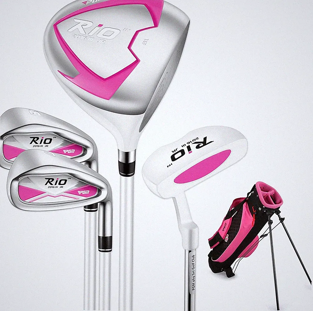 Junior Golf Clubs Set for Ages 3-12 | Lightweight, Right-Handed, Stand Bag