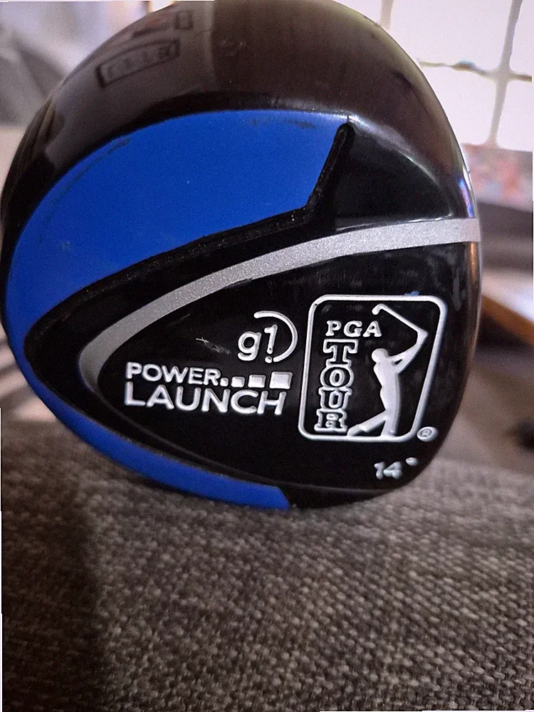 Junior Golf Driver 14 Degrees Power Launch RH 38” Jr Youth Kids Blue *Free Ship*