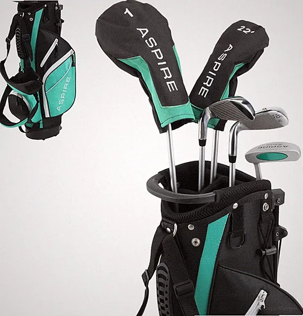 Junior Golf Set for Kids - Right-Handed Clubs with Lightweight Stand Bag
