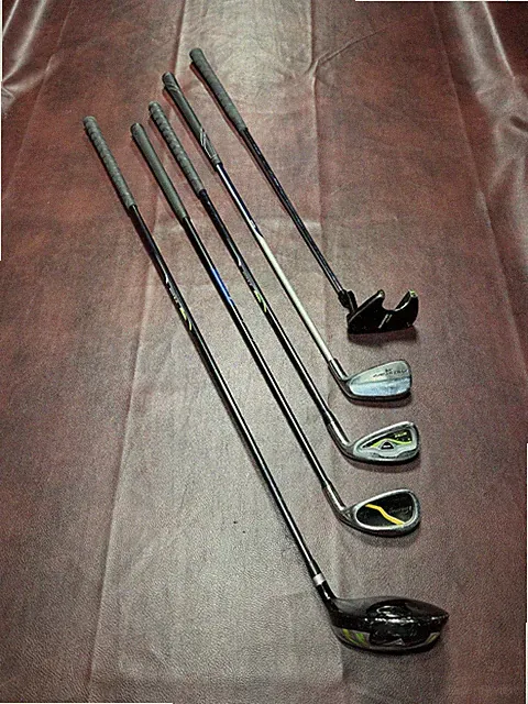 Junior Golf Set w/ Nitro Driver - 5 Clubs - RH - Driver = 36.5" Long
