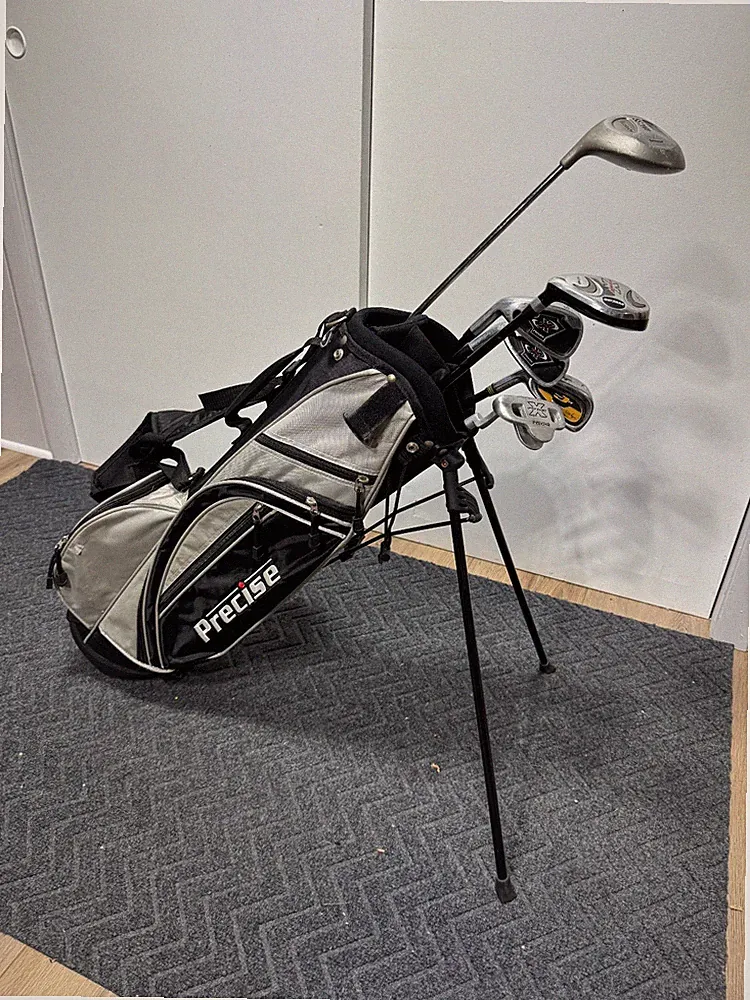Junior Golf Set w/ Precise Clubs & Stand Bag - 6 Clubs - LH - Driver = 39"