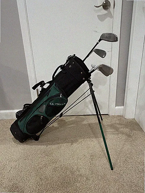 Junior Golf Set w/ Precise Z5 Driver & La Jolla Stand Bag 5 RH Driver = 39.5"