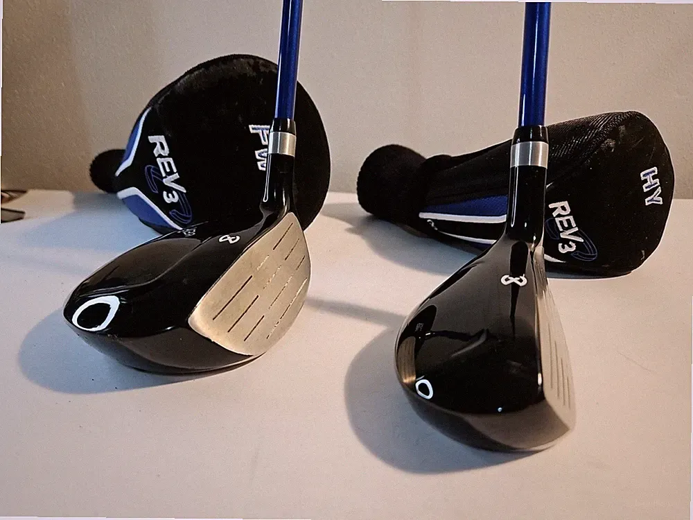 Junior Maxfli Rev 3 RH Clubs 2 Pieces (Used) FW,HY