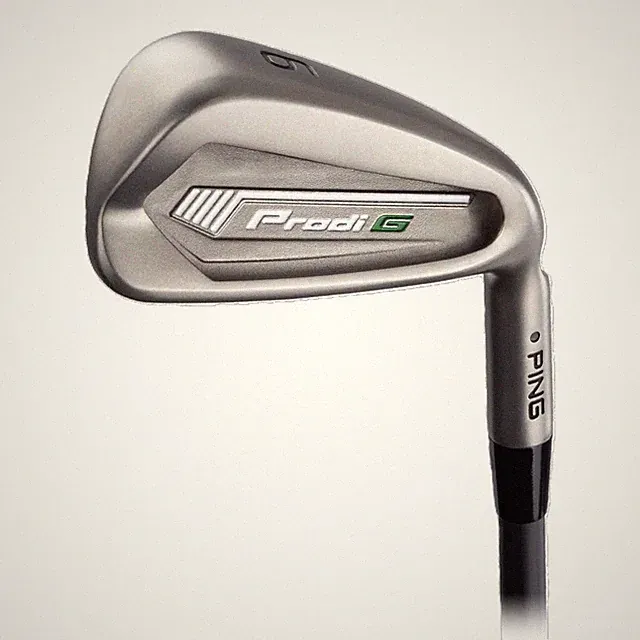 Junior Ping Prodi G 243 6-PW, SW, LW Iron Set Stiff Black Dot Graphite Mint
