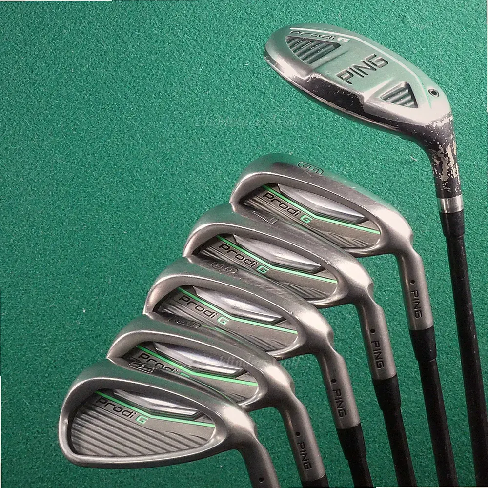 JUNIOR Ping Prodi G Black Dot Hybrid, 6-PW 6-Piece Golf Club Set