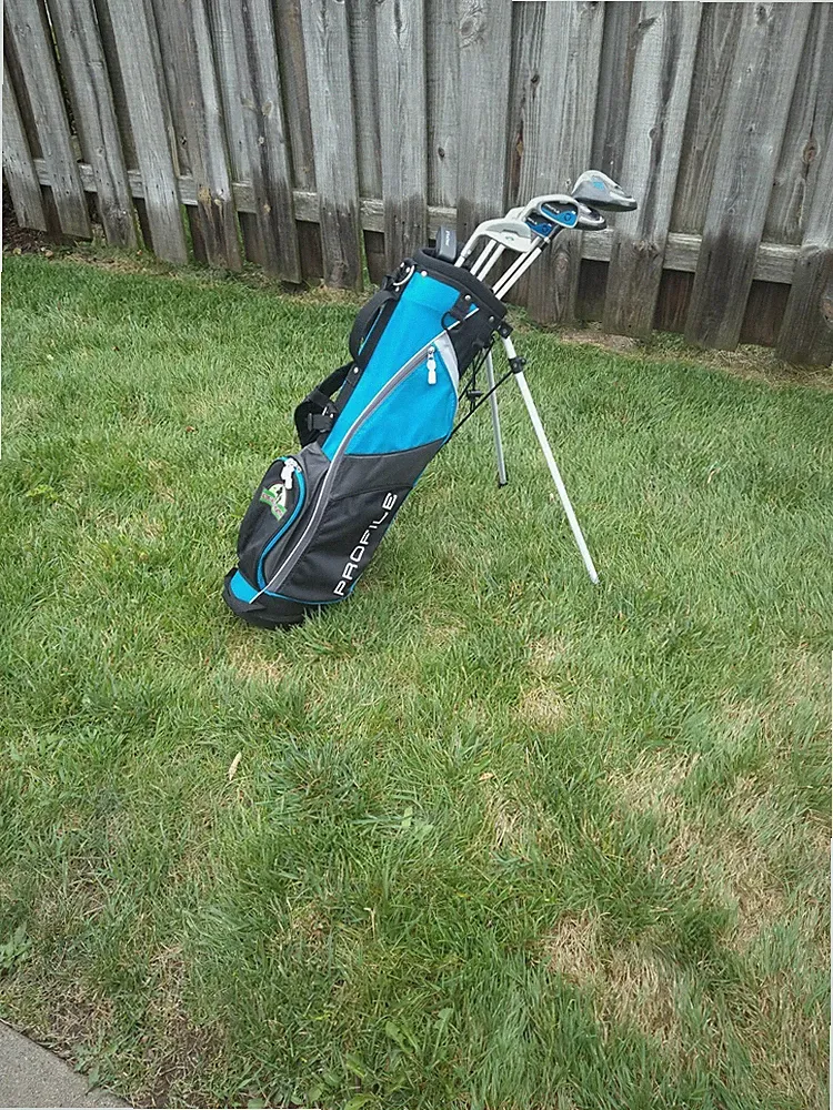 Junior Teens Left Hand Wilson Golf Set Clubs Club Bag LH