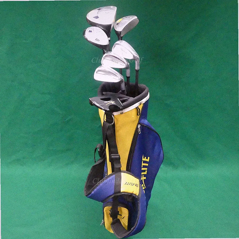 JUNIOR Top Flite XLj 7-Piece Complete Club Set w/ Stand Bag