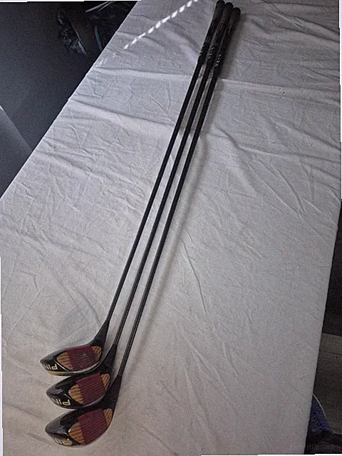 Karsten Ping Zing Blonde Wood Fairway Set 1 3 5 Graphite Aldila RH Shaft