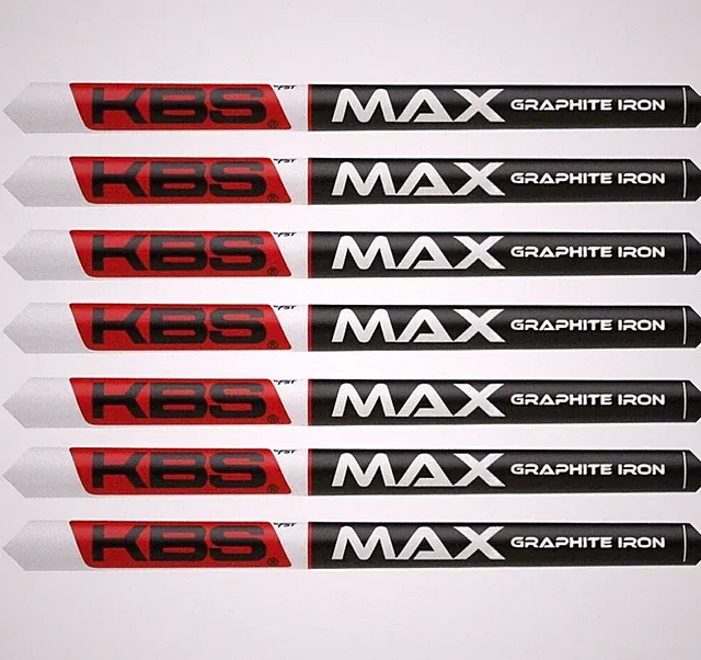 KBS Max .355" Graphite Iron Golf Club Shafts BUNDLE Sets