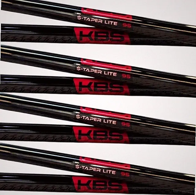 KBS $-Taper Lite PVD .370" Iron Golf Club Shafts BUNDLE Sets