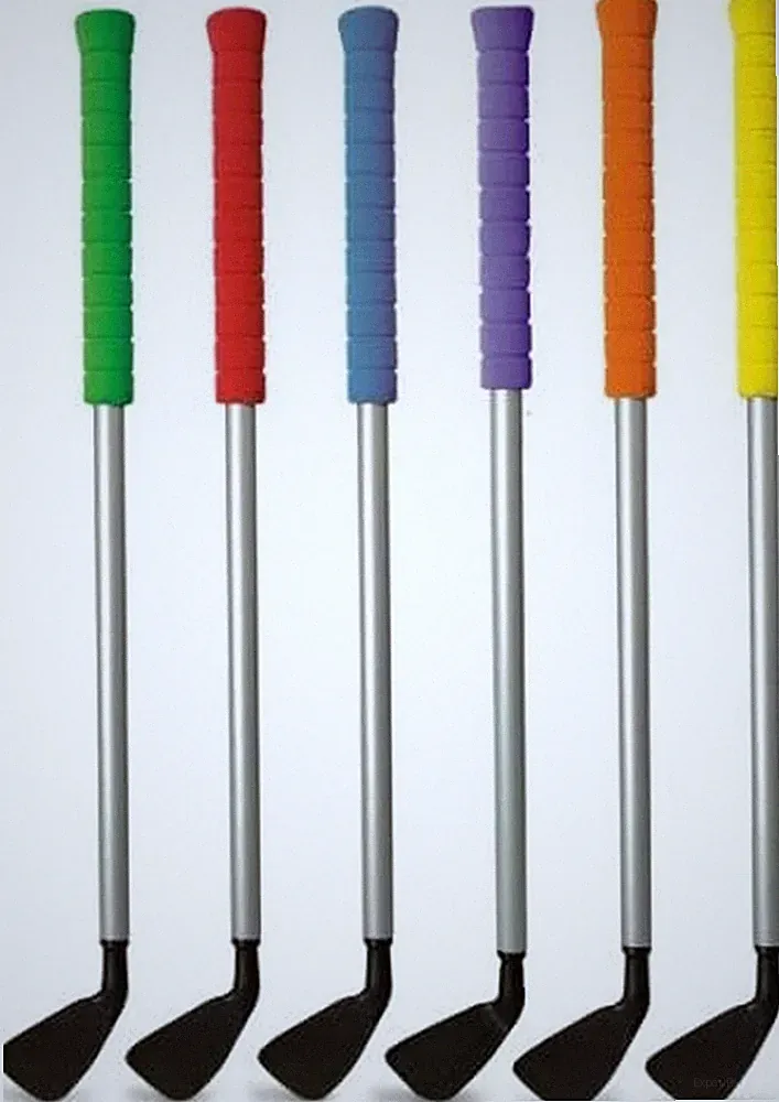 Kids Golf Club Set - 6 Putters or 7 Irons, Durable Plastic for Beginners