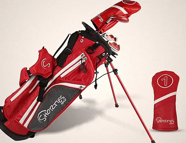 Kids Golf Club Set for Toddlers 34"-38" Tall with Stand Bag & Accessories