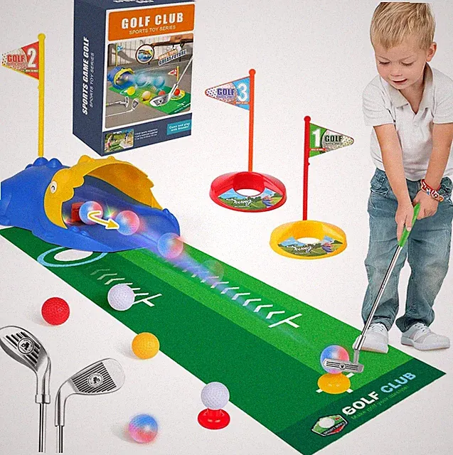 Kids Golf Set for 3 4 5 6 Years Old Boys Girls, Toddler Golf Clubs Set with A...