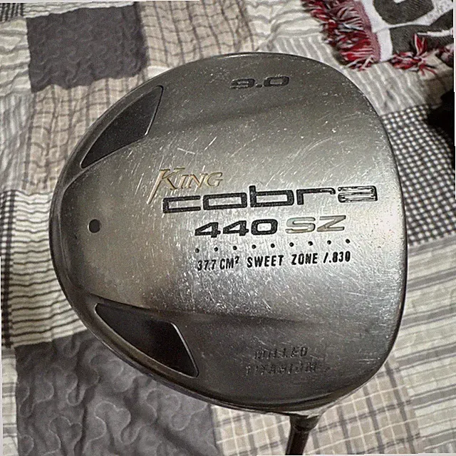 King Cobra 440 SZ 9.0 Loft Titanium Driver Graphite Shaft R-Flex RH Beginner Set
