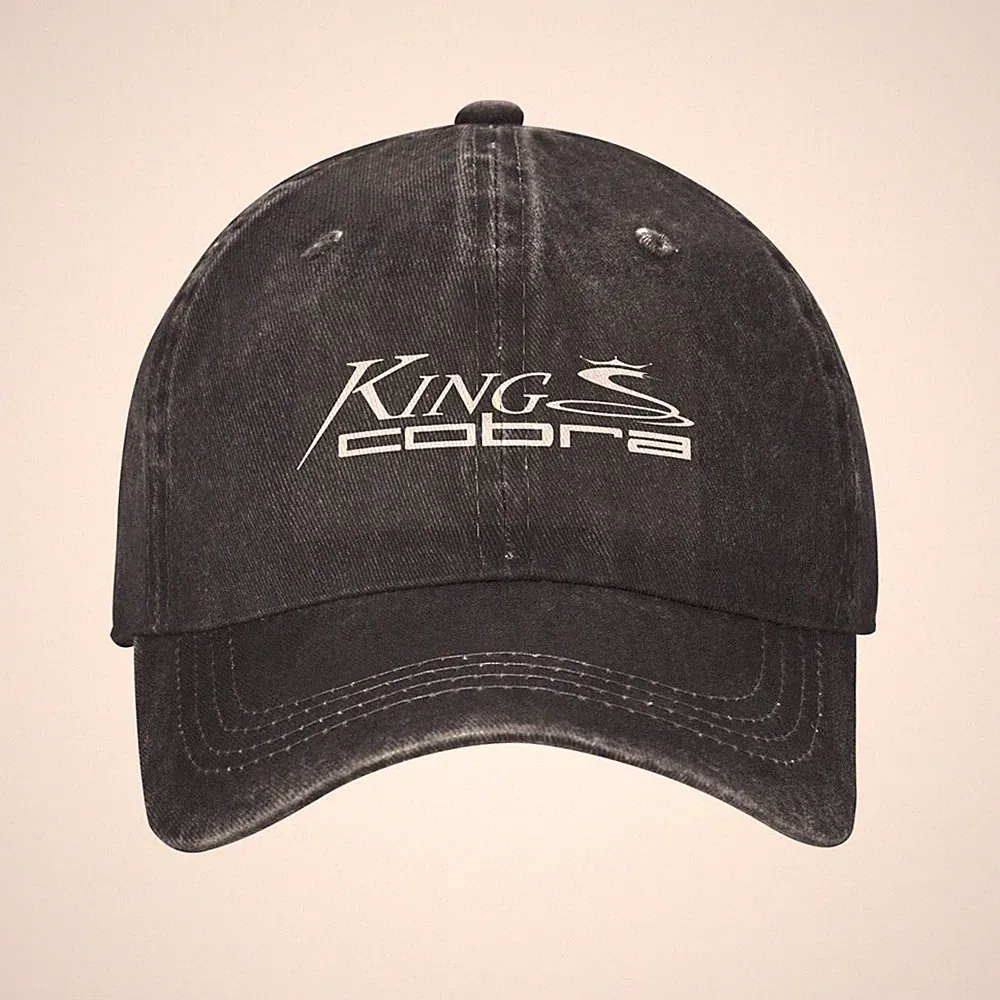 King Cobra Golf Personalized printed baseball cap UNISEX casual Adjustable Hat