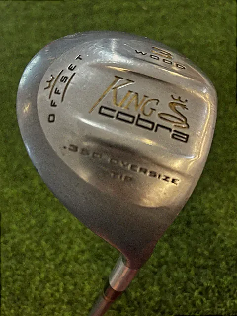 King Cobra Offset 3-Wood Fairway Wood/Stiff Flex Graphite/RH