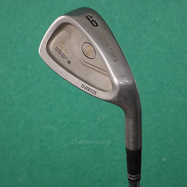 King Cobra Original Oversize Tour Single 9 Iron Factory Steel Firm