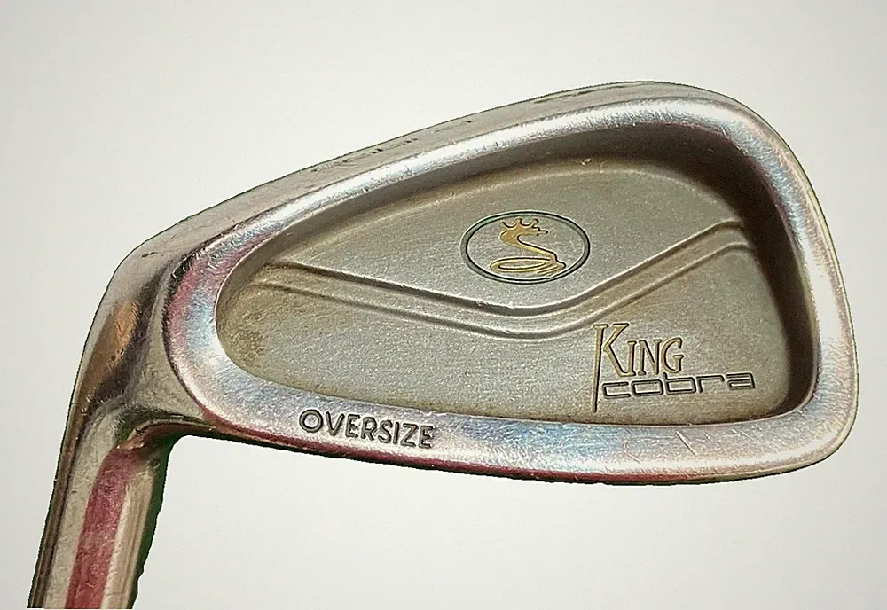 King Cobra Oversize 8 Iron LH Plus 1.5" Senior Graphite 38" New Grip Left-Handed