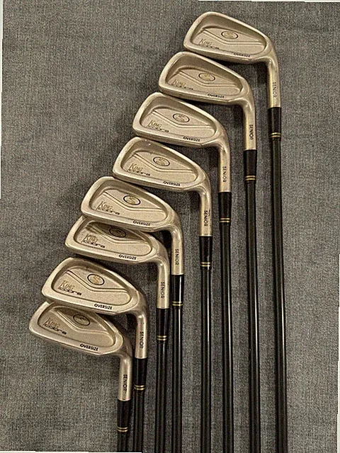 King Cobra Oversize Senior Irons 4 - SW Senior Graphite Right Handed, New Grips