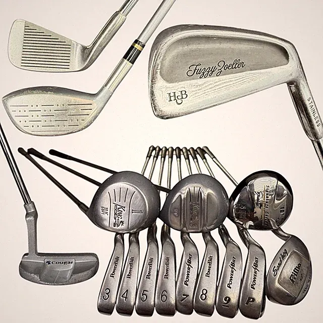 King Cobra Power Bilt Men’s RH Full Golf Club Set Reg Flex Graphite Steel Shafts