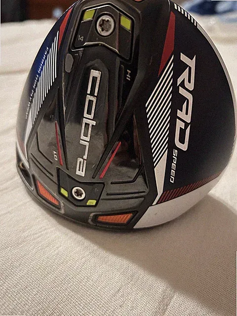 King cobra, rad speed 9.0 Driver, Fujikura Ventus Shaft-Stiff-Right Handed
