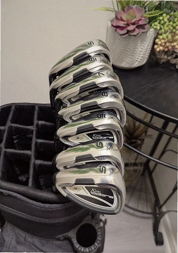 KING Cobra S9 Left-Handed 5-SW Iron Set Golf Clubs GRAPHITE DESIGN 55g Lite Flex