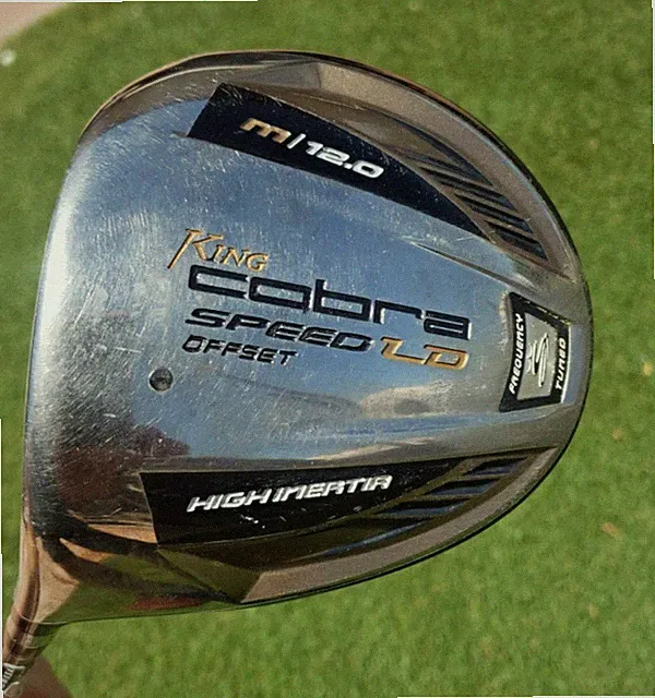 King Cobra Speed LD Offset Driver 12* Senior flex. Aldila Graphite shaft. LEFT H