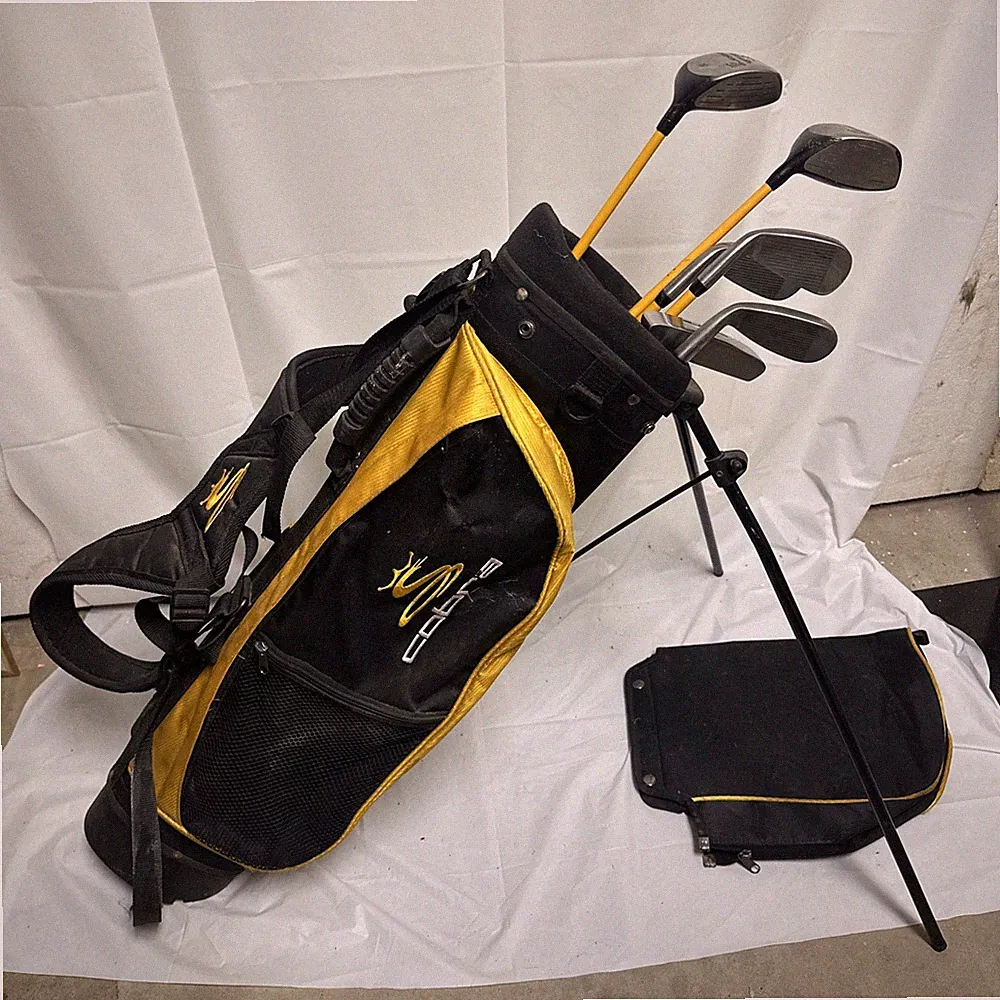 King Cobra SZ JR Kids Youth Golf Clubs Set RH 6 Club Set W/Bag