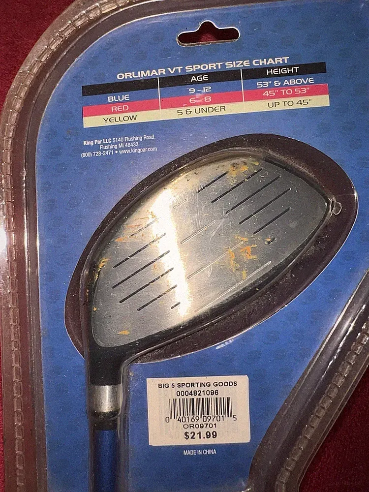 KING PAR SPORT VT ORLIMAR JR DRIVER BIG 5 SPORTING GOODS