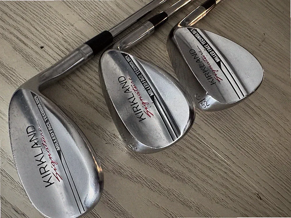 Kirkland Signature 3-Piece Wedge Set 52 56 60 Steel Shaft RH 1st Gen