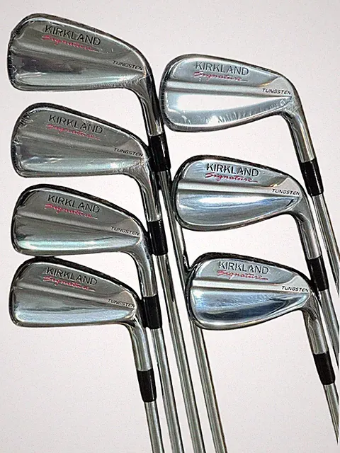 Kirkland Signature Forged Iron Set 4-PW Elevate 115 R Flex Shafts Lamkin Grips