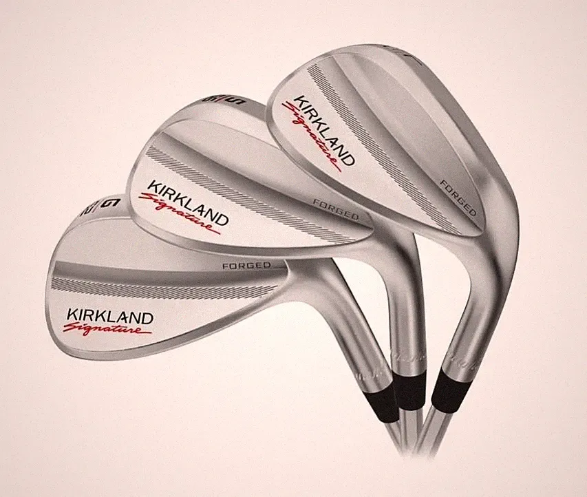Kirkland Signature Golf Clubs Gray Gen 3 Forged Wedge Set 3-Piece Flex Shaft