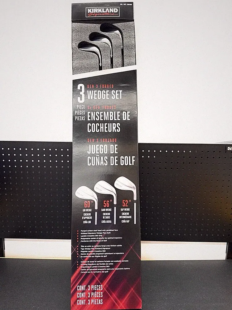 Kirkland Signature Golf Wedges 3-Piece Set