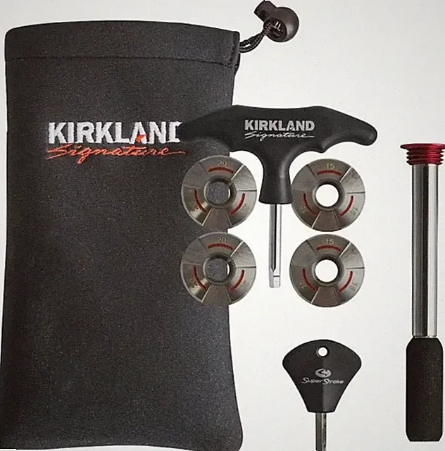 Kirkland Signature KS1 Golf Putter Weight Kit Silver 303 Stainless Steel Sports.