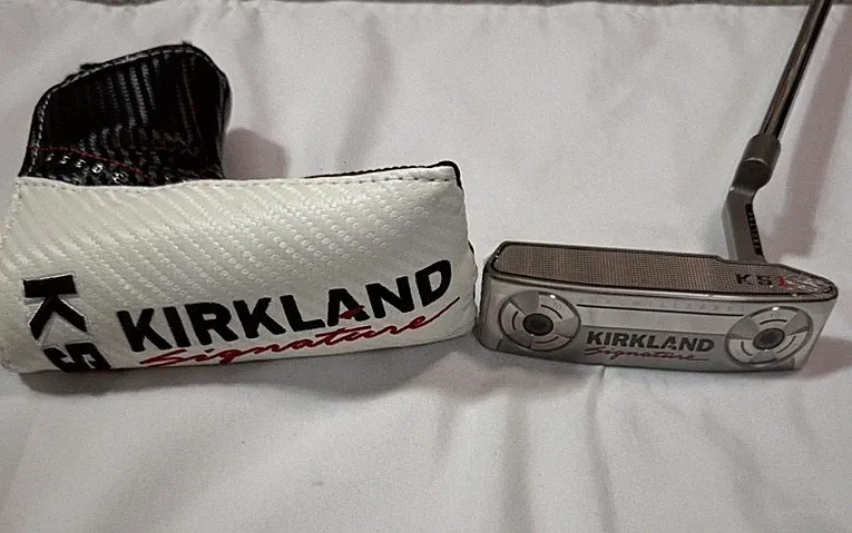 Kirkland Signature Ks1 Golf Putter With Headcover, Silver