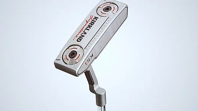 Kirkland Signature Ks1 Golf Putter With Headcover, Silver, 1010Mm X 240Mm X 90M_