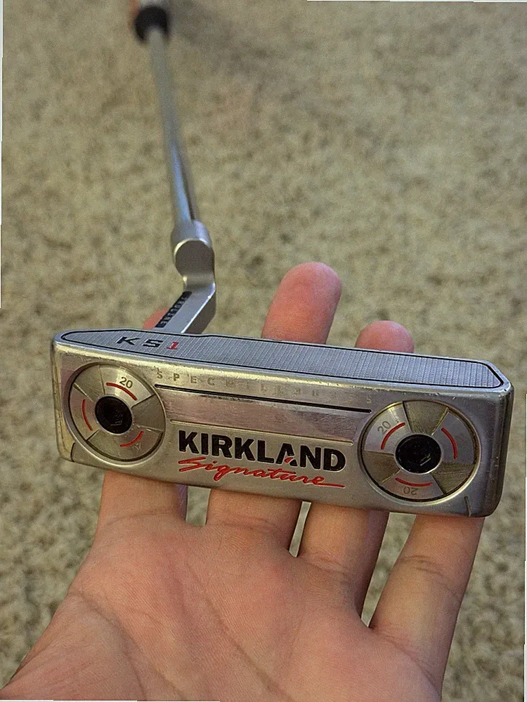 Kirkland Signature KS1 Left-Hand Putter With Original Grip! Very Clean!