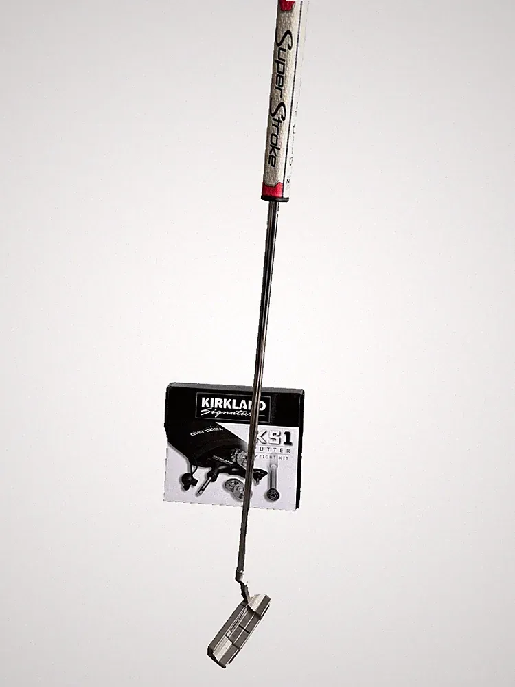Kirkland Signature KS1 Left Handed Putter + Weight Kit (RARE Extra Weights!)