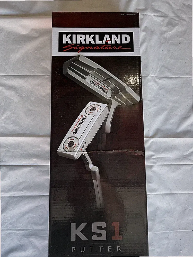 Kirkland Signature KS1 Putter LH 34.5” SuperStroke Grip Headcover NEW (Open Box)