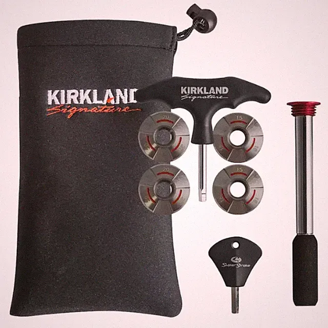 Kirkland Signature KS1 Putter Weight Heel Toe Grip Weights Wrench Set Golf Acces