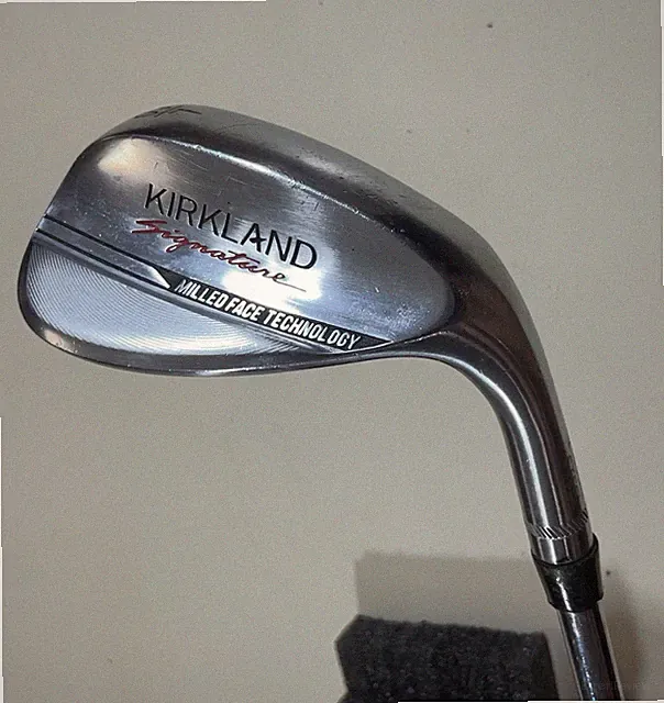 Kirkland Signature Milled Lob Wedge 60 Carbon Steel Regular Flex 33.5”