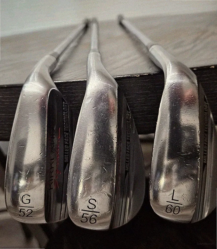 Kirkland Signature Wedge Set 52* 56* 60* Milled Face Tech Carbon Steel Mens RH
