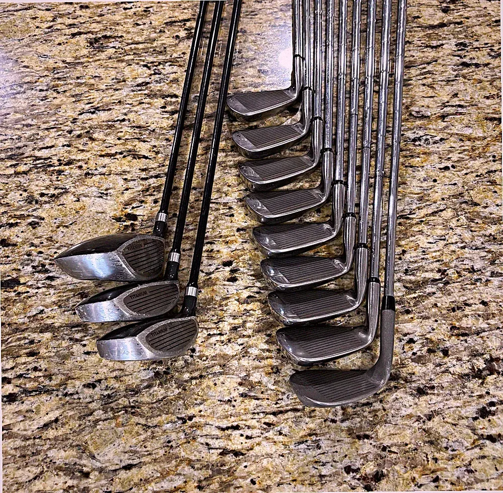 Knight Access Oversize Golf Clubs Complete set Driver-Sand (12) with bag!