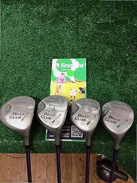 Knight Billy Club Woods Set Driver 3, 5, 7 Ladies Graphite Shafts