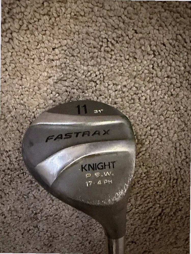 Knight fastrax 11 wood golf club 31 degree steel r flex shaft RH