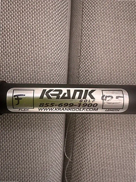 Krank Formula Fire 10° 2-Wood firm 42.5 in Graphite Shaft Right-Handed