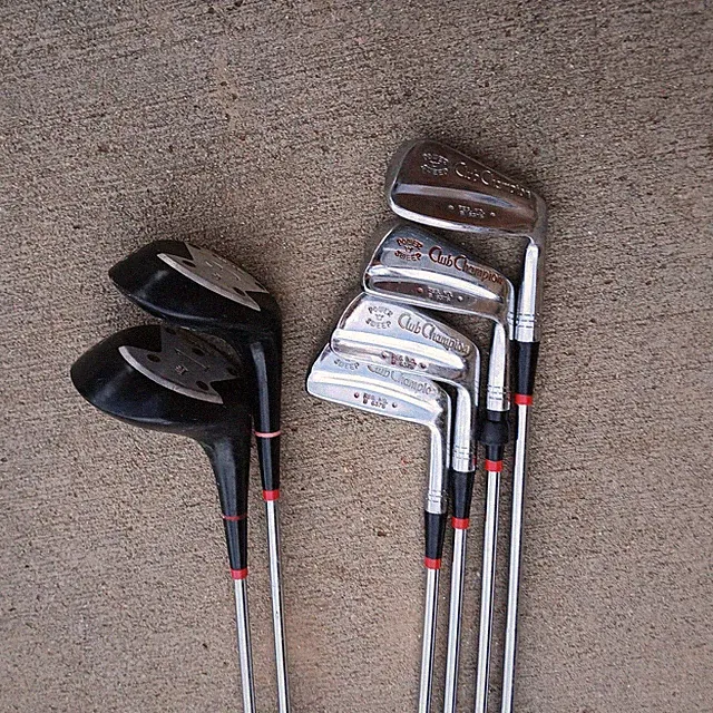 Kroydon Club Champion Iron and Wood Set RH Steel Shaft - VERY SHORT 33" 9 Iron