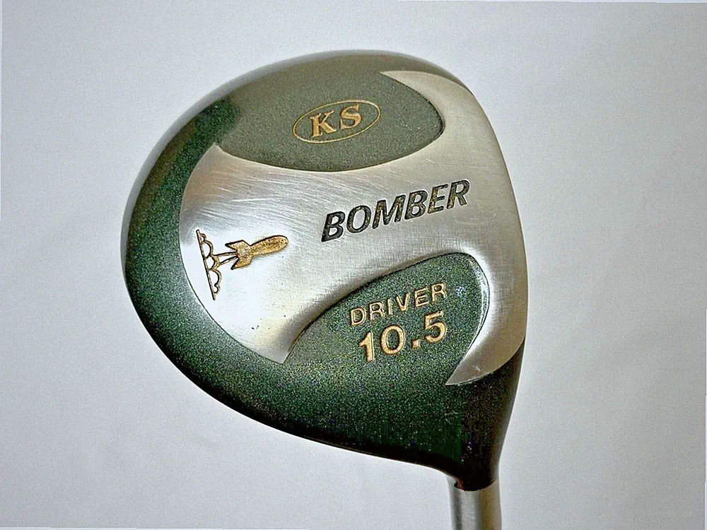 KS Bomber Driver Golf Club 10.5* Green Head 44" RH - GOOD CONDITION!