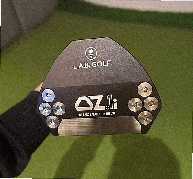 L.A.B. Golf OZ.1i Black Mallet Putter 35" 69° Lie Angle USA Made