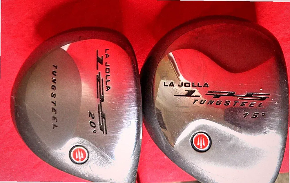 La Jolla 175 Tungsteel 15 Degree & La Jolla 125 Tungsteel 20 Degree Golf Clubs